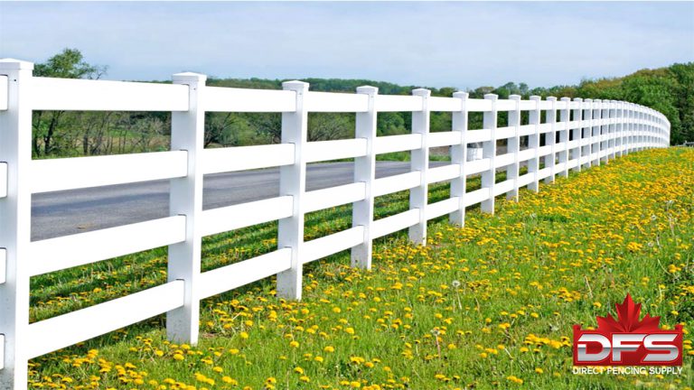 Ranch Rail security fencing martensville