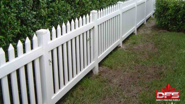 picket pvc fence